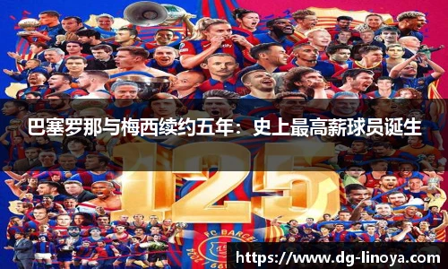 巴塞罗那与梅西续约五年：史上最高薪球员诞生